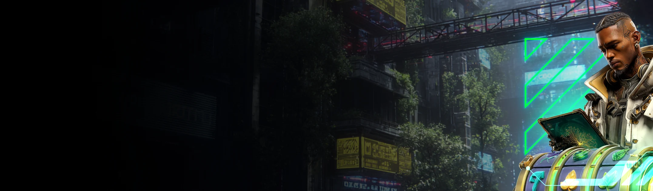 50% BONUS UP TO €200<br/>HARVEST THE CITY`S GREEN SURGE